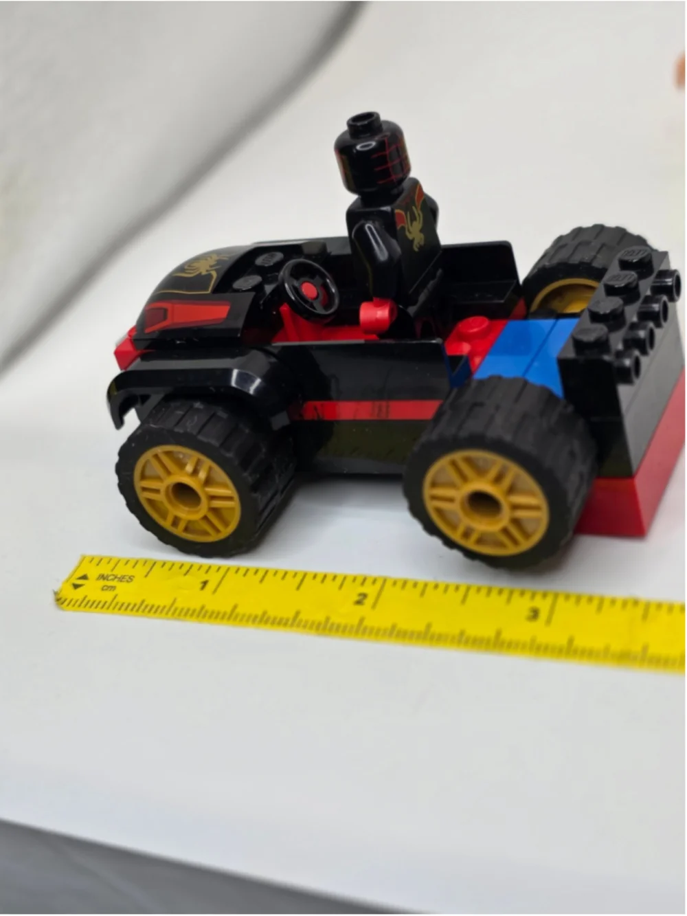 LEGO Building Set Figures and Vehicle Black and Red One Size
